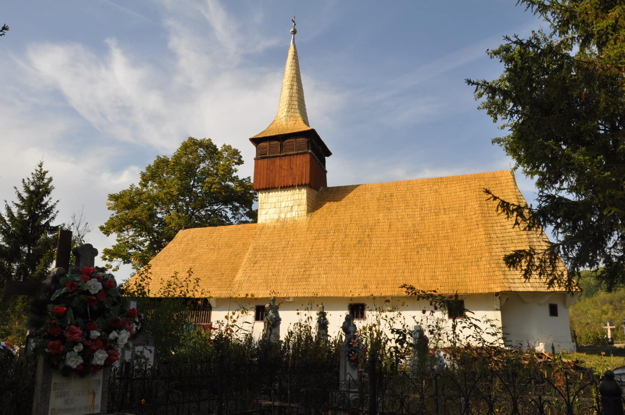 Church in Boz, Hunedoara County (1791)