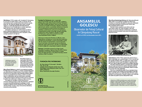 The Golescu Ensemble. The Cultural Landscape Observatory in Câmpulung Muscel / Pro Patrimonio 2020 / Romanian version