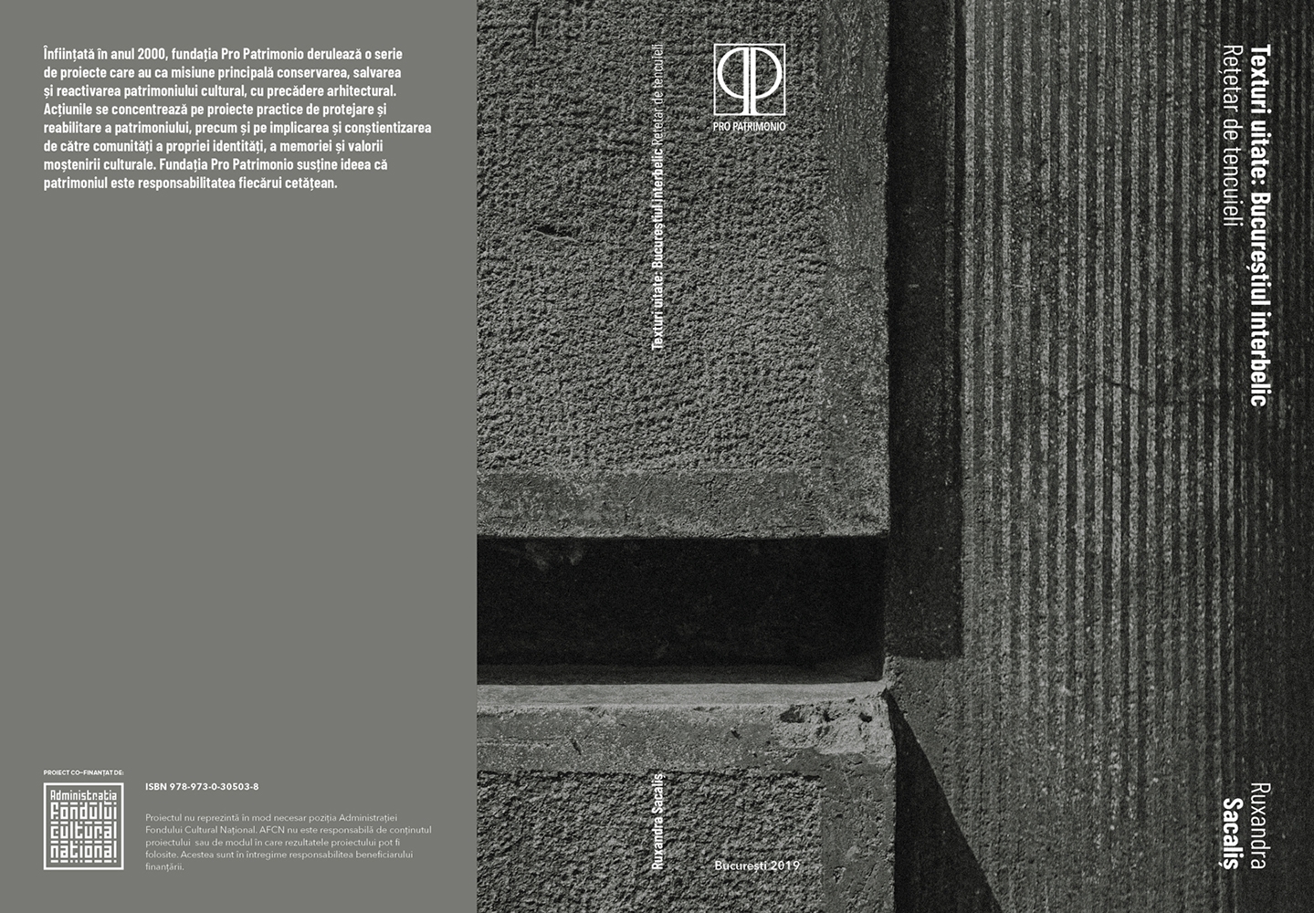 Forgotten Textures: Inter-war Bucharest. Plastering Recipe Book, Pro Patrimonio 2019/ second edition, 2021/ [excerpt]
