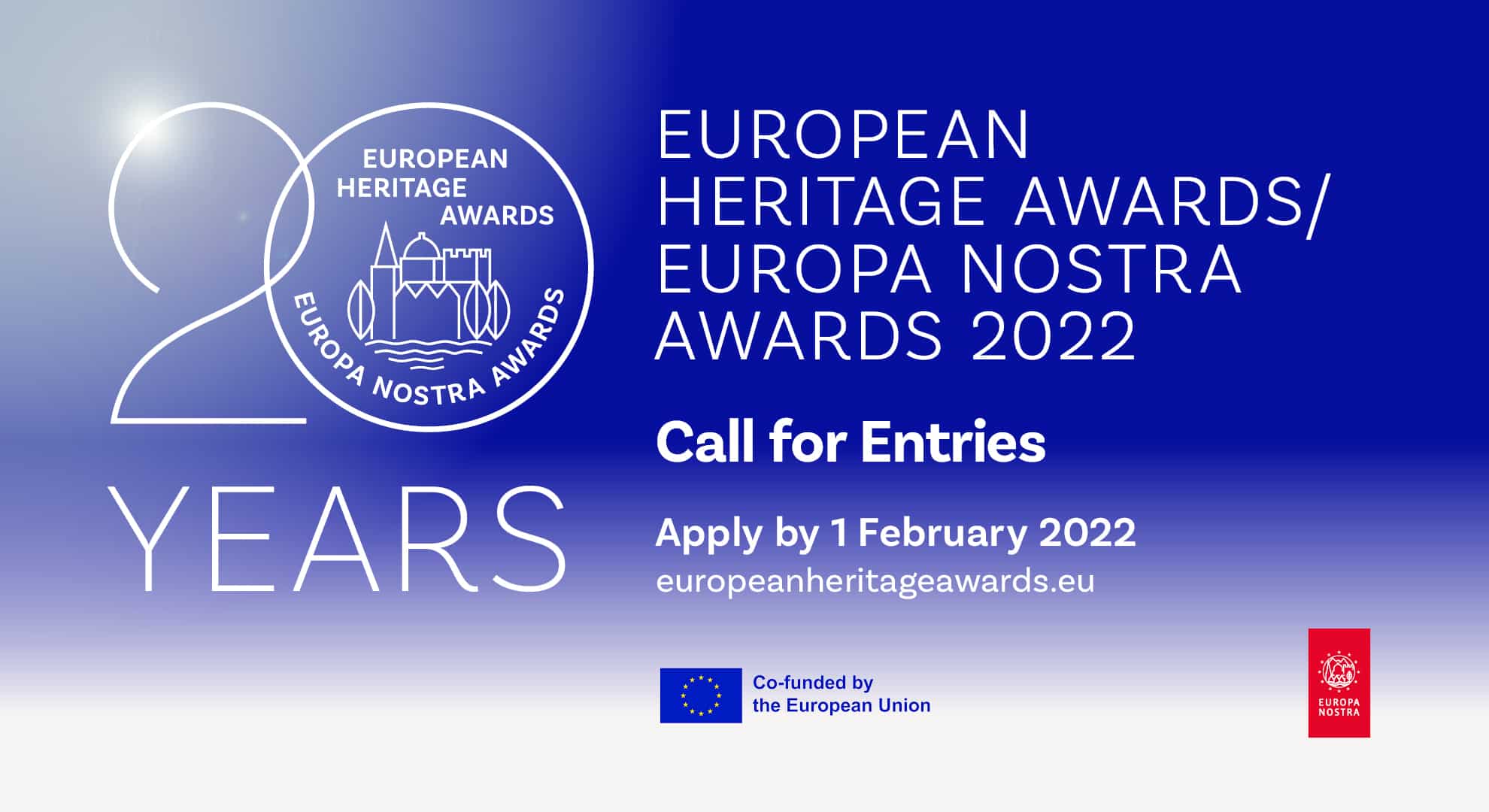 Open for submissions: European Heritage Awards / Europa Nostra Awards 2022