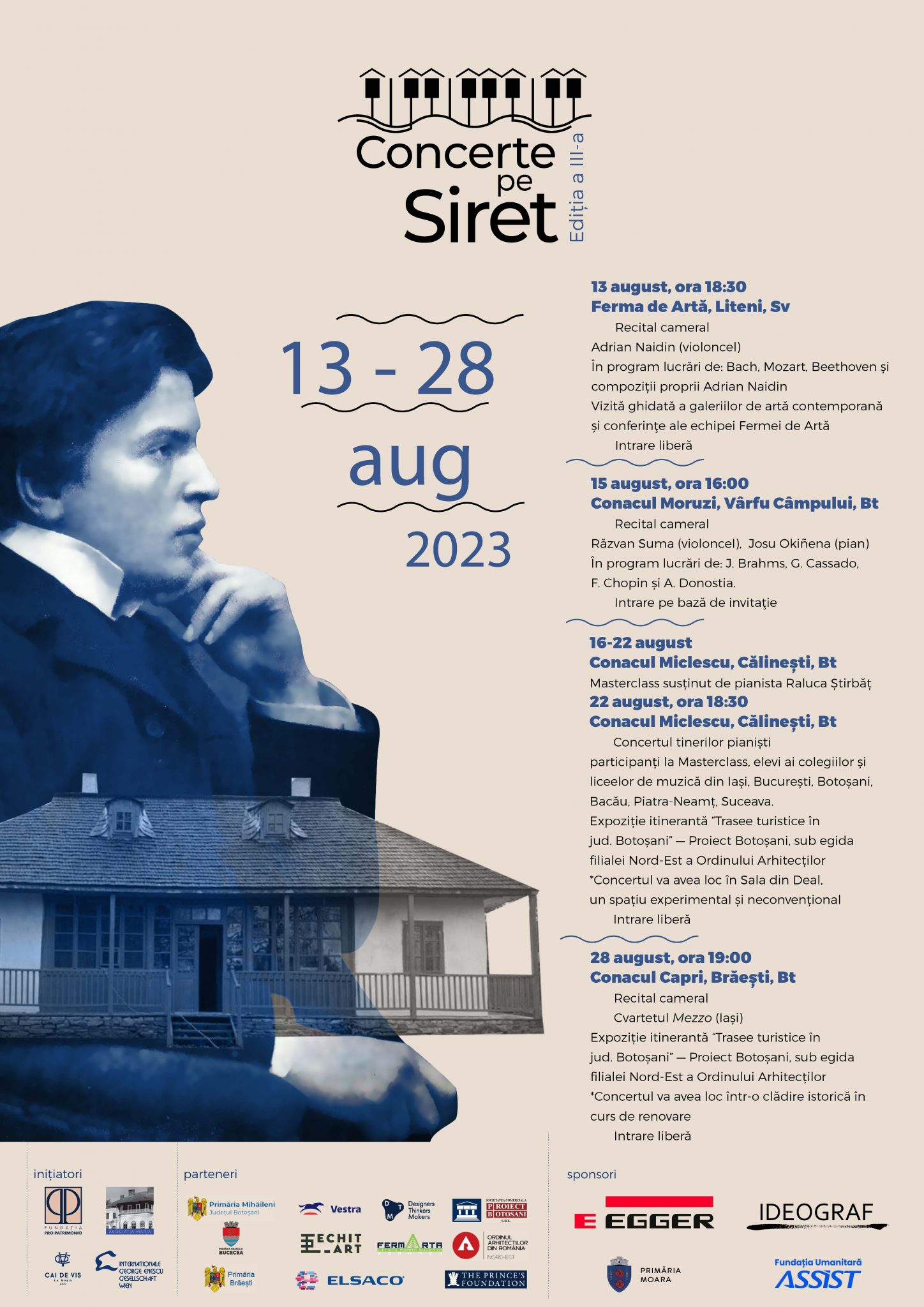 Concerte pe Siret, ediția a III-a