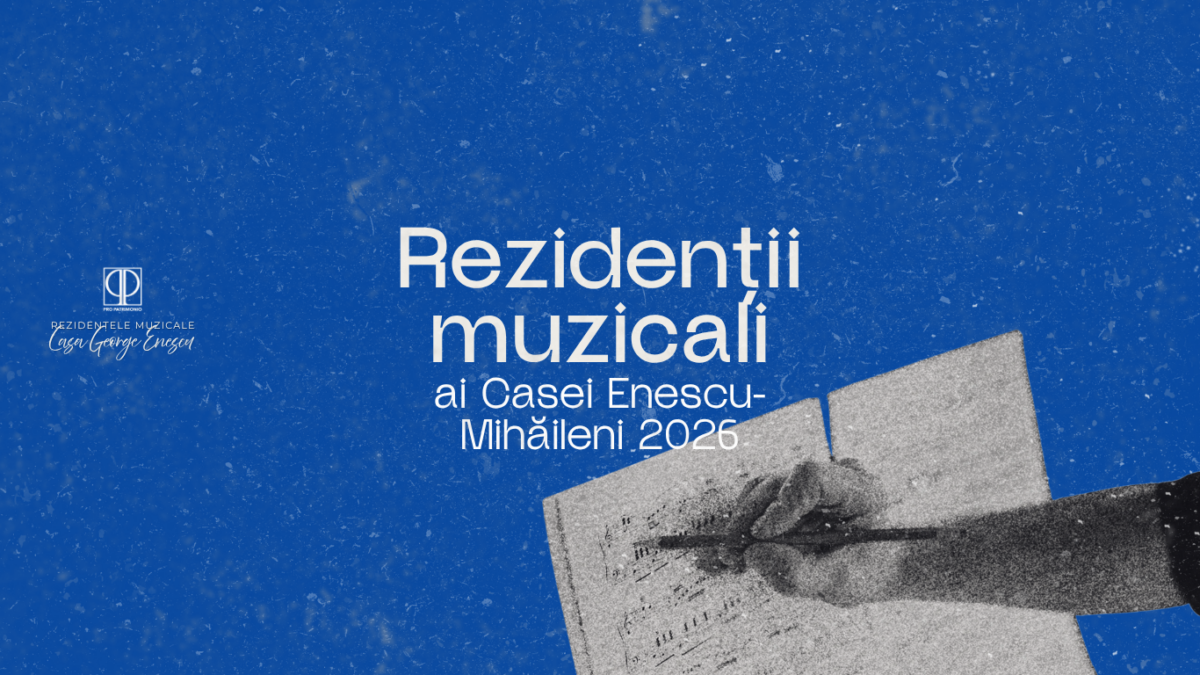 Câștigătorii programului de rezidențe muzicale la Casa Enescu-Mihăileni 2026